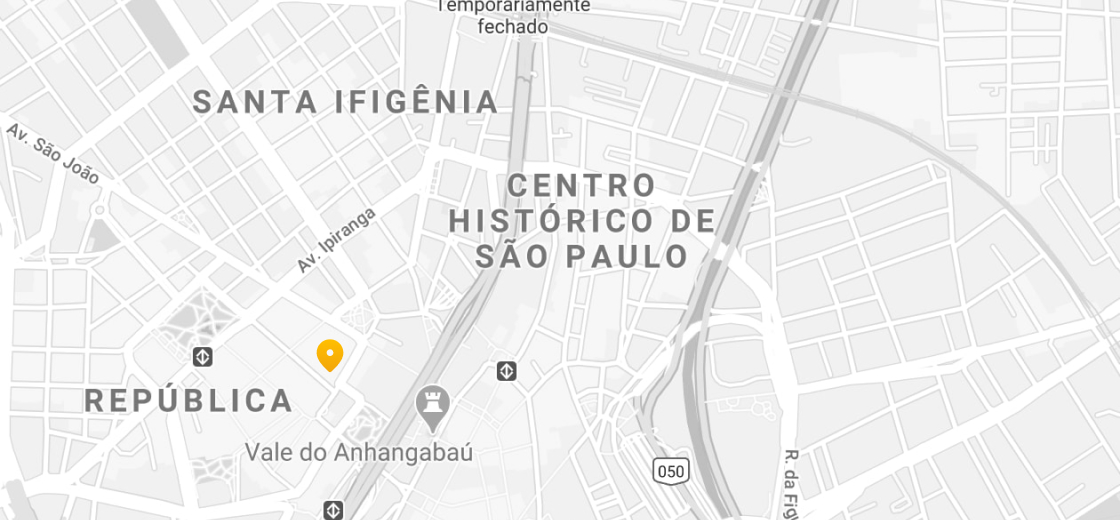 Localização da loja do RJ